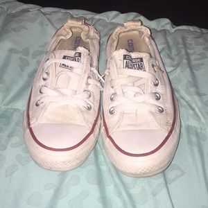 All white converses
